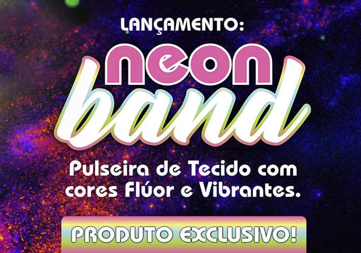 Pulseira de Tecido NeonBand